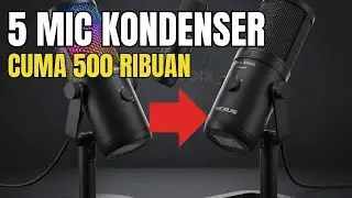 5 Rekomendasi MIC CONDENSER 500 Ribuan Terbaik! Voice Over, Podcast, Livestreaming!
