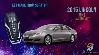 Создание нового брелока для Lincoln MKZ 2015 года с нуля | Программатор ключей Autel KM100 своими...