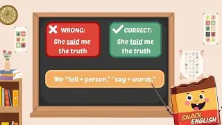 50 Common English Mistakes You MUST Stop Making (Simple Explanations!) | Snack English
