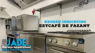 Keuken inrichting - Eetcaf&eacute; de Fazant - Jade nv Horeca apparatuur