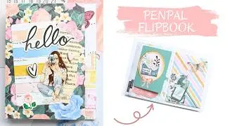 Penpal Flipbook with Envelope Page 💌✨ | Chatty video, inspired by @septeriasroom