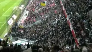 Köln vs Gladbach 2:4 Teil 2/2 Gästeblock, Derbysieg, Rauchbombe, Bengalos