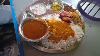 SNV Hotel Anchalummoodu 80 രൂപക്ക് ചിക്കൻ ഫ്രൈ മീൻ കറിയും കൂട്ടി ഊണ് കഴിച്ചാലോ 😋😋😋😋😋😋