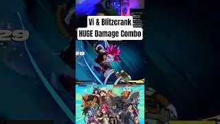 Vi & Blitzcrank HUGE Damage Combo (almost TOD) | 2XKO Closed Beta