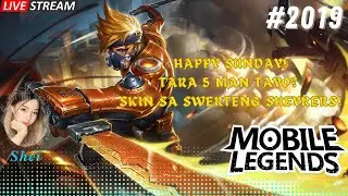 𝑺𝒉𝒆𝒊 -  Mobile Legends - Happy Sunday!Tara 5 man tayo? 😊SKIN sa swerteng sheyrers! - #2019