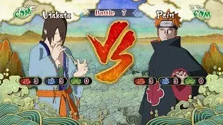 Naruto Shippuden: Ultimate Ninja Storm 3, Utakata VS Pain!
