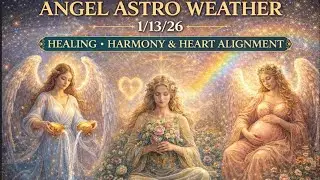 Angel Astro Weather 1/13/26 Angel Energy Reading | Healing, Harmony & Heart Alignment (6 Day Energy)
