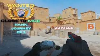 Hard Work Pays Off! (kinda)) Dust II MG2 Rank Journey #3 (Top Frag) [No Commentary - 2K]