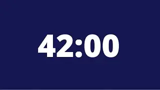 42 Minute Timer | Set 42 Minute Countdown Timer #42minutetimer #timerclock