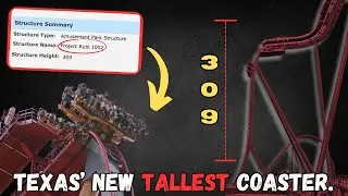 Six Flags Over Texas Is Getting A New 300ft Coaster. |2026 Giga Dive Confirmed|