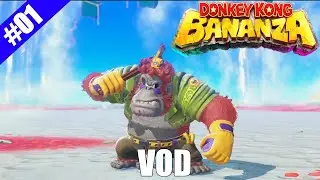 [VOD] Découverte | Donkey Kong Bananza (#1)