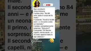 👶 La giovinezza ritrovata #barzellette #divertente #umorismo #comicit&agrave; #risate #italia #scherzo
