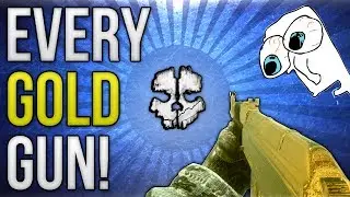 GOLD Camo on Every Gun! (Call of Duty: Ghosts)
