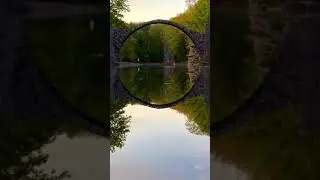 Germany 🇩🇪, Rakotzbruck Bridge #shorts #travelvideos