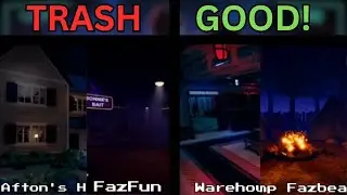 Ranking EVERY Map in Five Nights: Hunted