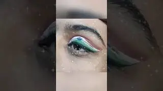 Full Cut Crease Eye Makeup 🇮🇳 | Indian Flag Look