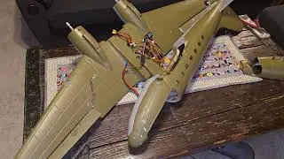 Hobby King C-47 Cargo Twin Motor 4S Rebuild Part 2