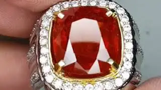 Natural Mandarin Garnet 9.68Ct Memo GRI 2280