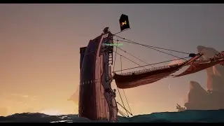 Sunk Two Ships. Ship Flipped? Bad Connection Lmao - Sea Of Thieves
