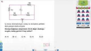 Elektrik ve Manyetizma - Ara Test 12