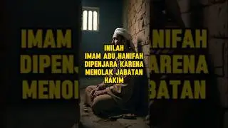 Inilah Imam Abu Hanifah Dipenjara Karena Menolak Jabatan Hakim #kisahislami #muslim #shorts