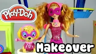 PRINCESS ANNA Play Doh Makeover as Skye