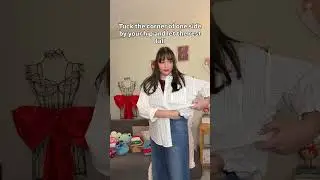 Love this hack! #stylehacks #fashionhacks #midsizestyle #midsizeoutfits
