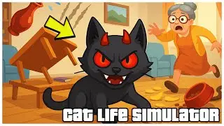 I Became a Devil Cat and Destroyed Granny&rsquo;s House! Cat Life Simulator Gameplay 2025 | Ogygia Vlogs🇺🇸