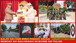 January 21 Zing - Falam Peng Doawknak Ah CDF-Zophei Ralkap 1 Nunnak Liam. Mindat Ah Ralhrang In Bomb