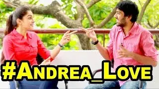 Andrea said Love To Vj Pappu | Andrea interview Best Of Roast Raja | Vj Pappu | Reviewraja