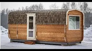 BARREL COTTAGE Europe Tiny home for less than $15,000