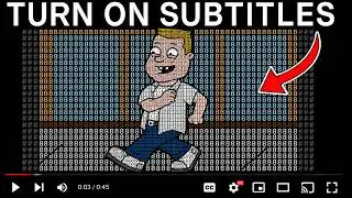 Sneakers O'Toole but it's made entirely of YouTube Subtitles