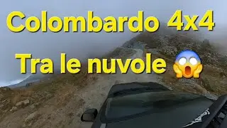 Fiat Panda Cross 4x4 Colle del Colombardo tra le nuvole. (Insta 360) parte 2