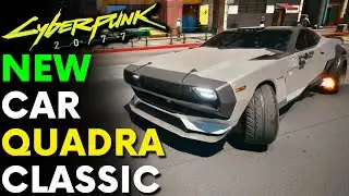 Cyberpunk 2077 - New Quadra Classic Car Mod