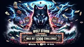 Wolf Storm Cash Surge Max Bet $300 Challenge!