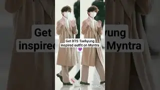 get BTS V outfit on Myntra 💜💟#shorts #bts #trending #style #ytshorts #kpopfashion #fashionstyle