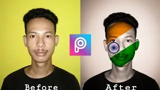 Indian Flag PicsArt Photo Editing// Independence Day 2020