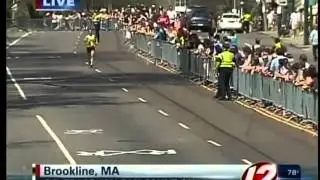 Heat forces marathon runners to adjust