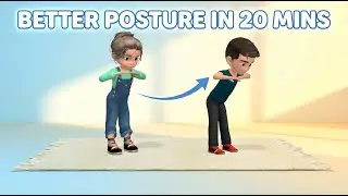 Kids Core Workout: Better Posture in 20 Mins!