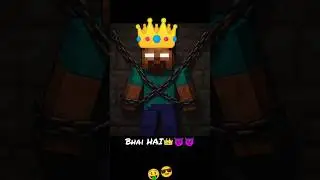 THE KING 👑😈 OF MINECRAFT (HEROBINE)#xtremegamer-5#gaming #minecraft