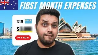 (HINDI): First Month Expenses in Australia for International Students