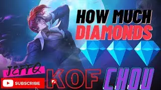 How much diamonds to get KOF CHOU ︱MobileLegends
