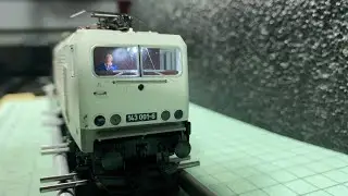 Digitalisierung Märklin BR143 (3441) Neun Lichtfunktionen, Lopi5 + 21 MTC