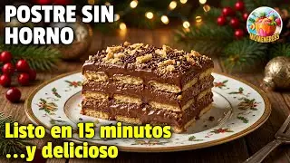 MARQUESA DE CHOCOLATE Venezolana 🇻🇪 | Postre SIN HORNO Fácil y Cremoso 🍫