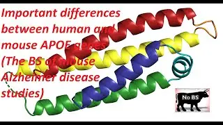 Important differences between human and mouse APOE genes (The BS of mouse Alzheimer disease studies)