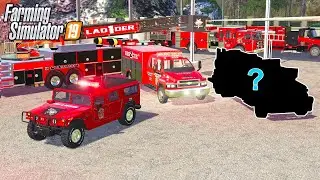 I BOUGHT A HUMMER FIRETRUCK! | FARMING SIMULATOR 2019