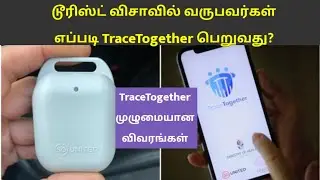 சிங்கப்பூருக்கு டூரிஸ்ட் விசாவில் வருபவர்களுக்கு TraceTogether தேவையா? டோக்கனுக்கு கட்டணம்? Tourist