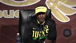 Oregon Coach Taggart after the loss to WSU