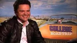 Donny Osmond interview for College Road Trip
