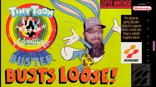 Beating EVERY SNES Game on Hard Mode - Tiny Toon Adventures: Buster Busts Loose - Challenge Mode